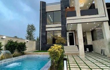  ویلاتریپلکس 350 متر در خطیب کلا استخرفعال فول مبله 