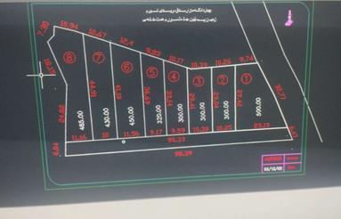 3000 متر زمین داخل بافت روستایی پلاک بندی شده