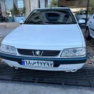 پژو 405 SLX (بنزینی) 1394 سفید