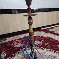 قلیون تنه چوبی