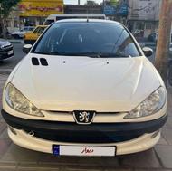 پژو 206 sd مدل 95. v8 بی رنگ