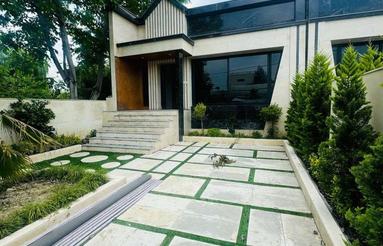 ویلا نوساز سنددار 200 متر زمین 3خواب منطقه عالی مناسب سکونت