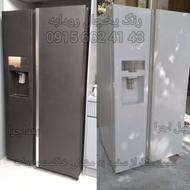 تغییر رنگ درب و بدنه ی انواع یخچال در محل