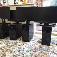 8 عدد کیس و مانیتور (سیستم گیمنت)، PC کامپیوتر گیم نت