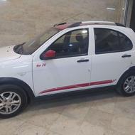 کوییک 1400R بسیار تمیز دزدگیر وسفیدقرمز
