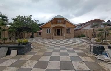 ویلای 1000 متری سنددار با استخر اطراف