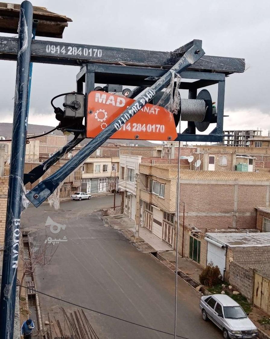 ساخت بالابر مصالح ساختمانی