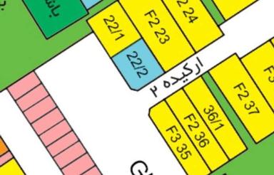 زمین آپارتمانی ، تجاری 380 متر دو نبش ارکیده فاز 1 مِهستان