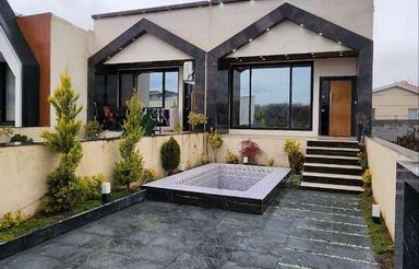 ویلافلت 160 مت ی استخردار روستای برند جاده کلوده