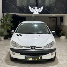 پژو 206 sd v8 1400 سفید