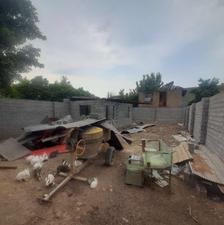 زمین دوبر دیوارکشی شده خیابان جمهوری