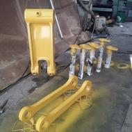 بیل مکانیکی لودر ساخت دکل و استیک ثابت تراشی