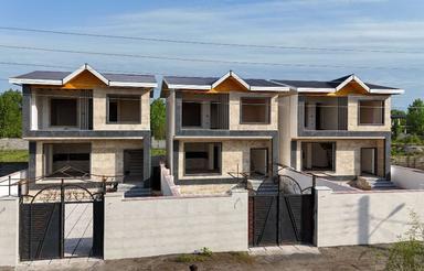 فروش 3ویلای نوساز/چاف