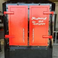 کوره زغال صنعتی اتوماتیک ذغال دارای فیلتر حذف آلودگی