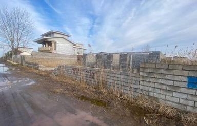 زمین 200 متر مسکونی و انشعابات/مدارک تکمیل شده