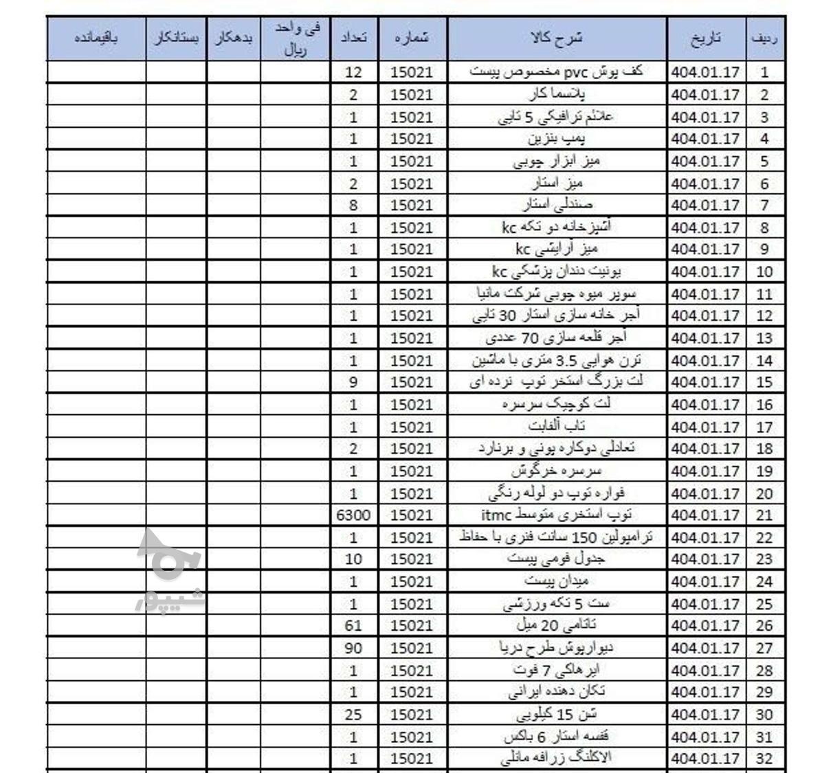 فروش کل تجهیزات خانه بازی