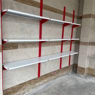 فروش قفسه سوپری و قفسه هایپری طرح ترک و ویترین دو طرفه چوبی