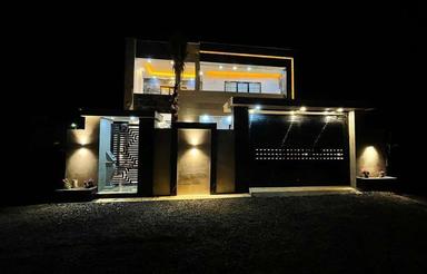 ویلا 300 متری نوساز استخر دار فول مبله نما مدرن