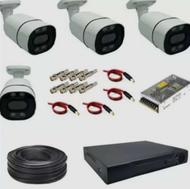 پکیج دوربین مداربسته 4 تایی