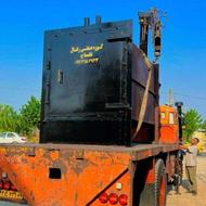 کوره زغال ذغال صنعتی مجهز به 3 فیلتر داخلی و یک فیلتر کربن