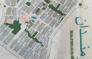 زمین مسکونی 240 متر دو کله، شهرک کارمندان