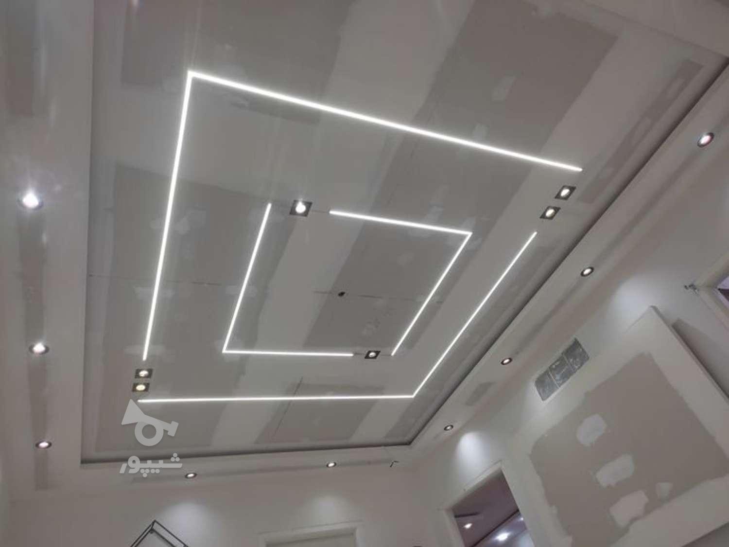 اجرای کار دکوراسیون خانه کناف تایل پی وی سی و....