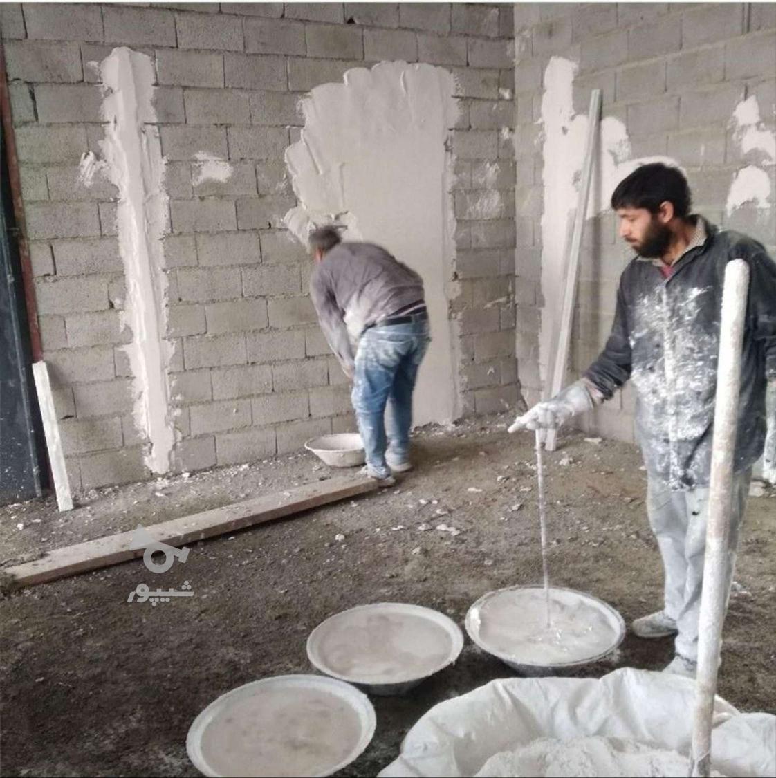 گچکاری گچبری گچکار سفید کاری ابزار نور مخفی