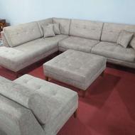 مبل ال. ال کاژیس پارچه تدی اصلی. چکی بدون سود