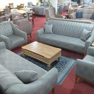 مبل پینار شیاری کد 1442. چرم پارچه اصلی‌. چکی بدون سود