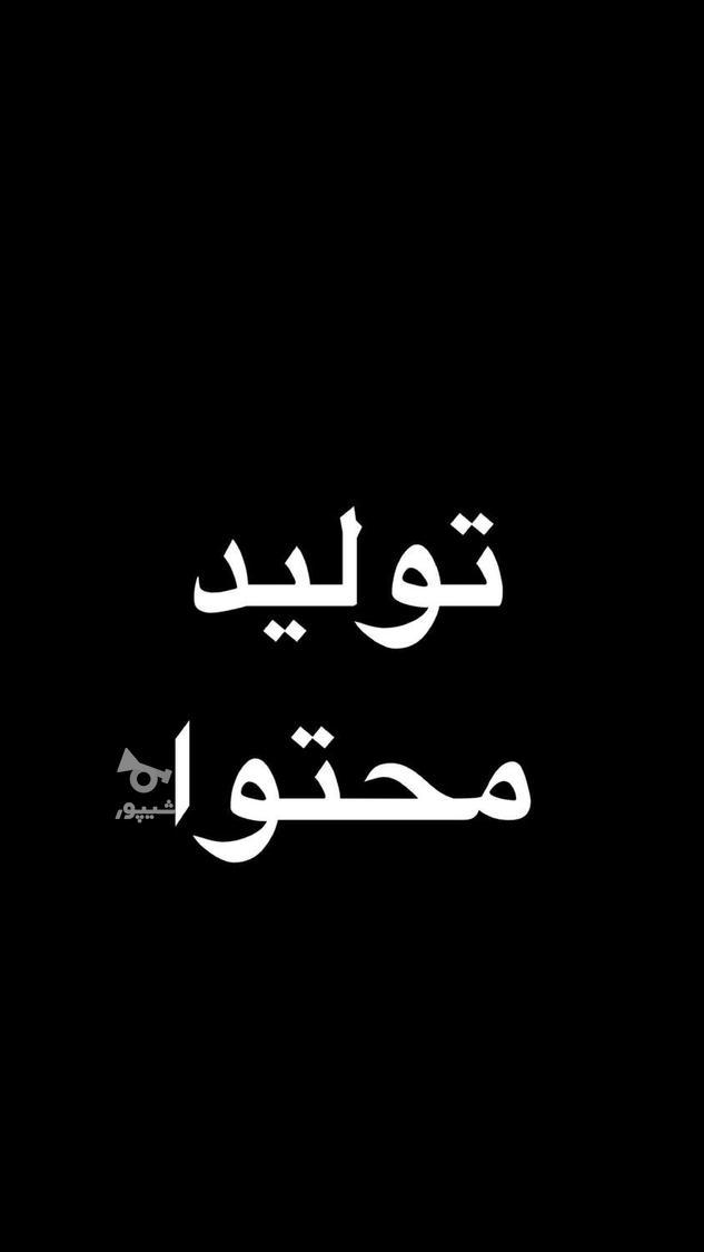 تولید محتوا/ادیتور حرفه ای - undefined