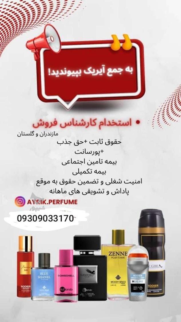 استخدام بازاریاب آرایشی بهداشتی و ادکلنی باحقوق و مزایا عالی - طهماسبی