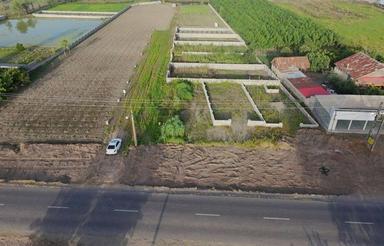 200 متر زمین دو نبش/بر تجاری جاده ساحلی چاف و چمخاله