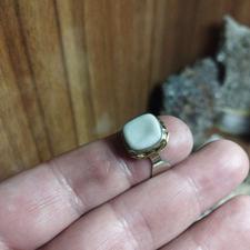 خرمهره اصل انگشتر گرمی نقره