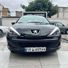 پژو 207i (پانوراما دنده ای) 1404 مشکی قالپاق