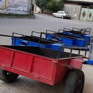 موتورتریلی ترمز دار کمپرسی چرخ مزدایی ونیسانی کولتیواتور