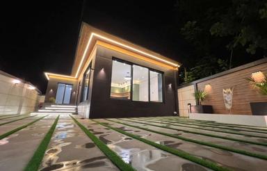 ویلا مدرن هوشمند ساحلی تک برگ سند