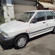 پراید 85 دوگانه کارخانه بدون رنگ کم کار فروش نقد و اقساط