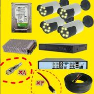 دوربین مداربسته پک 4 عددی با کیفیت 5mp