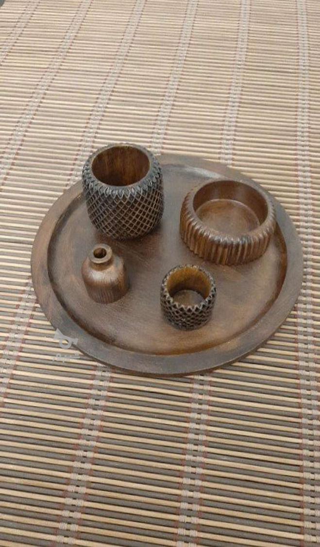 انواع ظروف سنگ مصنوعی وشمع