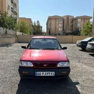 پراید بی رنگ مدل 87