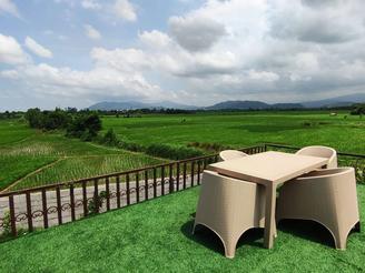 اجاره روزانه ویلا کلبه سوئدی ویو شالیزار لاهیجان