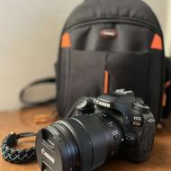 دوربین Canon 80D با لنز 18-135mm