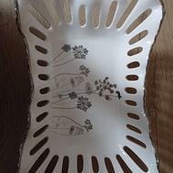 ظرف میوه‌خوری و شیرینی‌خوری دوطبقه