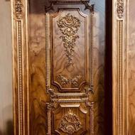 درب ضدسرقت اتاقی استیل اتوماتیک کرکره برقی نرده شیشه ای f575