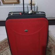 چمدان مسافرتی شیــک باتــم قرمــز