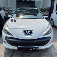 پژو 207i (پانوراما دنده ای) 1400 سفید