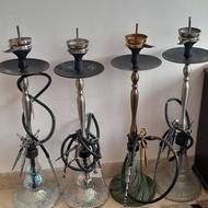 قلیون 4 شلنگ و تک شلنگ