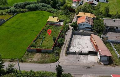 500 متر زمین مسکونی دیوارکشیشده با موقعیت عالی