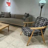 مبل مینیمال پلاس با چوب راش گرجستان_بازدید بابل