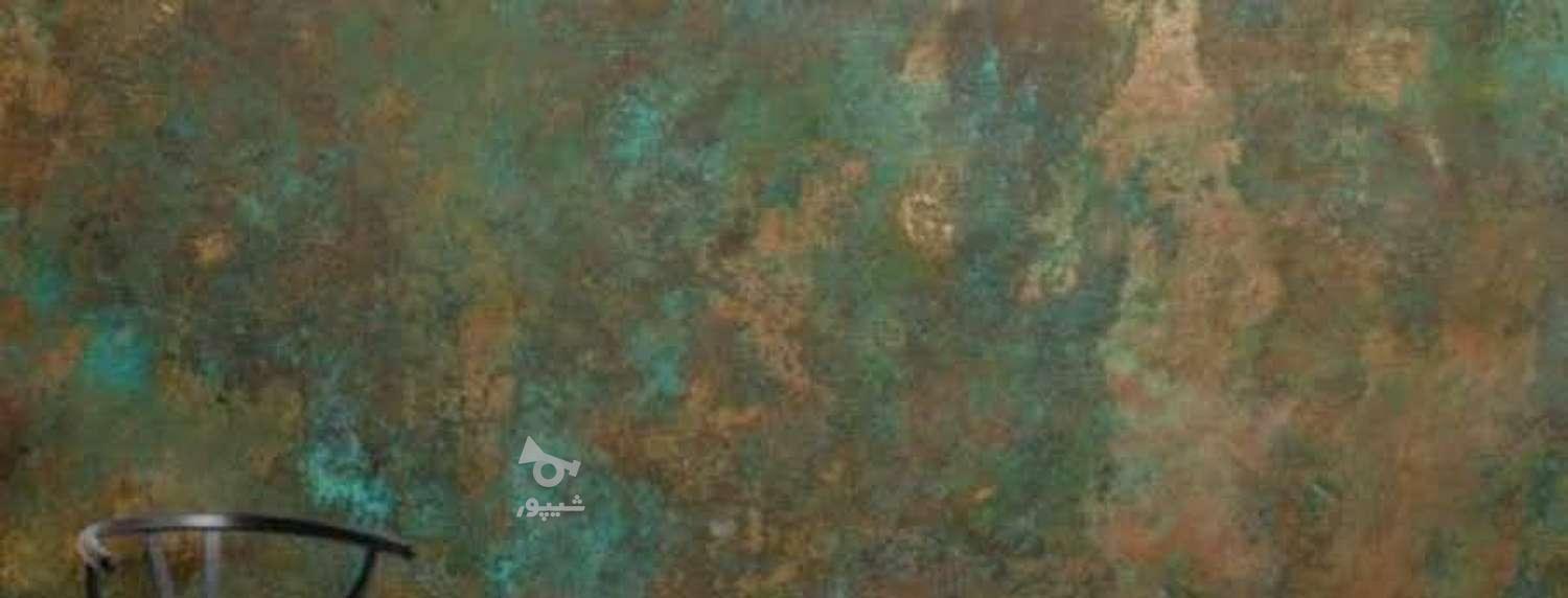 نقاشی ساختمان طرح سنگ پتینه بتونه و رنگ کناف
